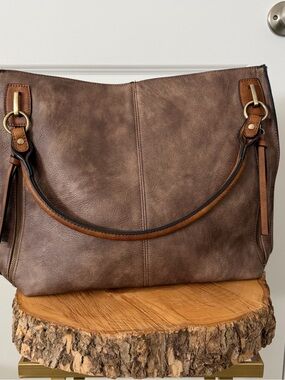 Jen & Co. | Connar Vegan Distressed Tote